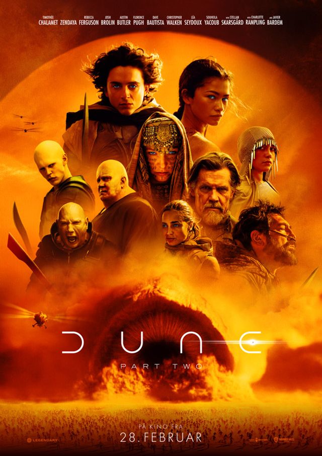 Plakat for 'Dune: Part Two'