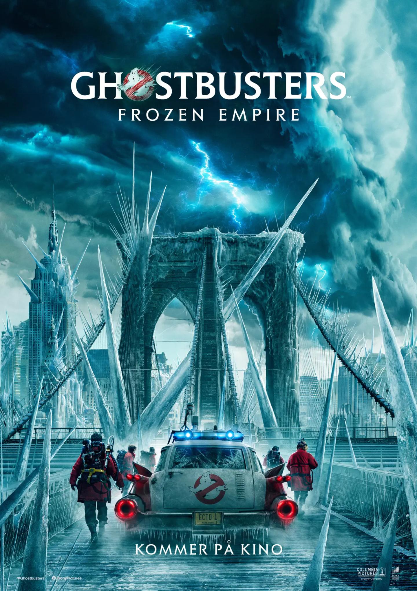 Plakat for 'Ghostbusters: Frozen Empire'