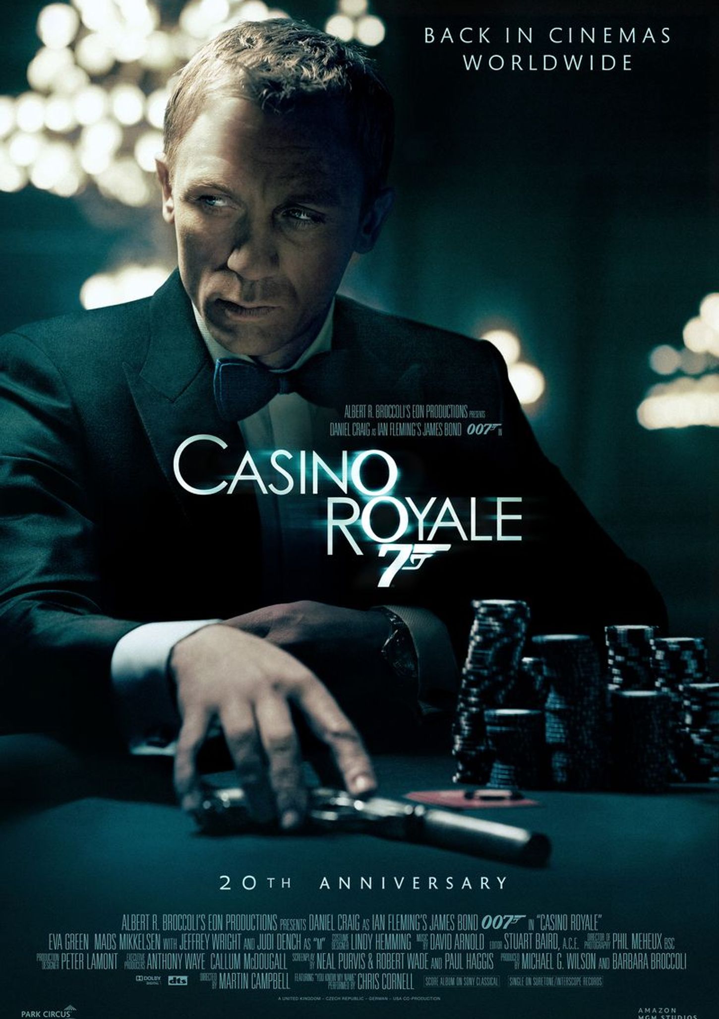 Plakat for 'Casino Royale - 20 års jubileum'