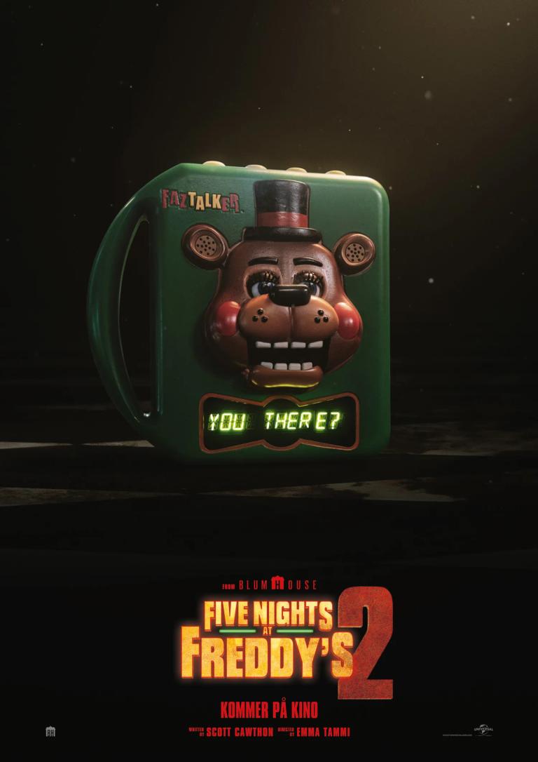 Plakat for 'Five Nights at Freddy's 2'
