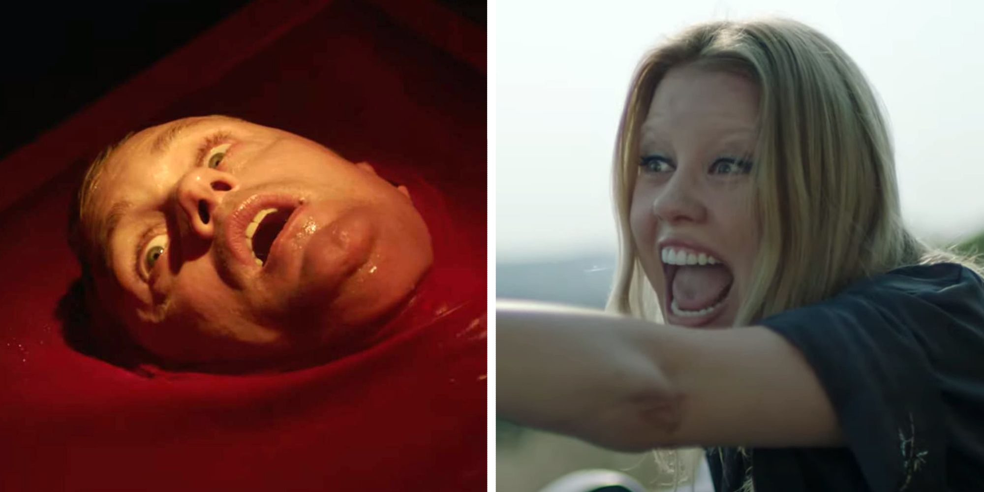 Alexander Skarsgård og Mia Goth i Infinity Pool