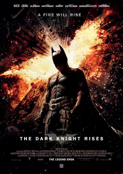 Plakat for 'The Dark Knight Rises'