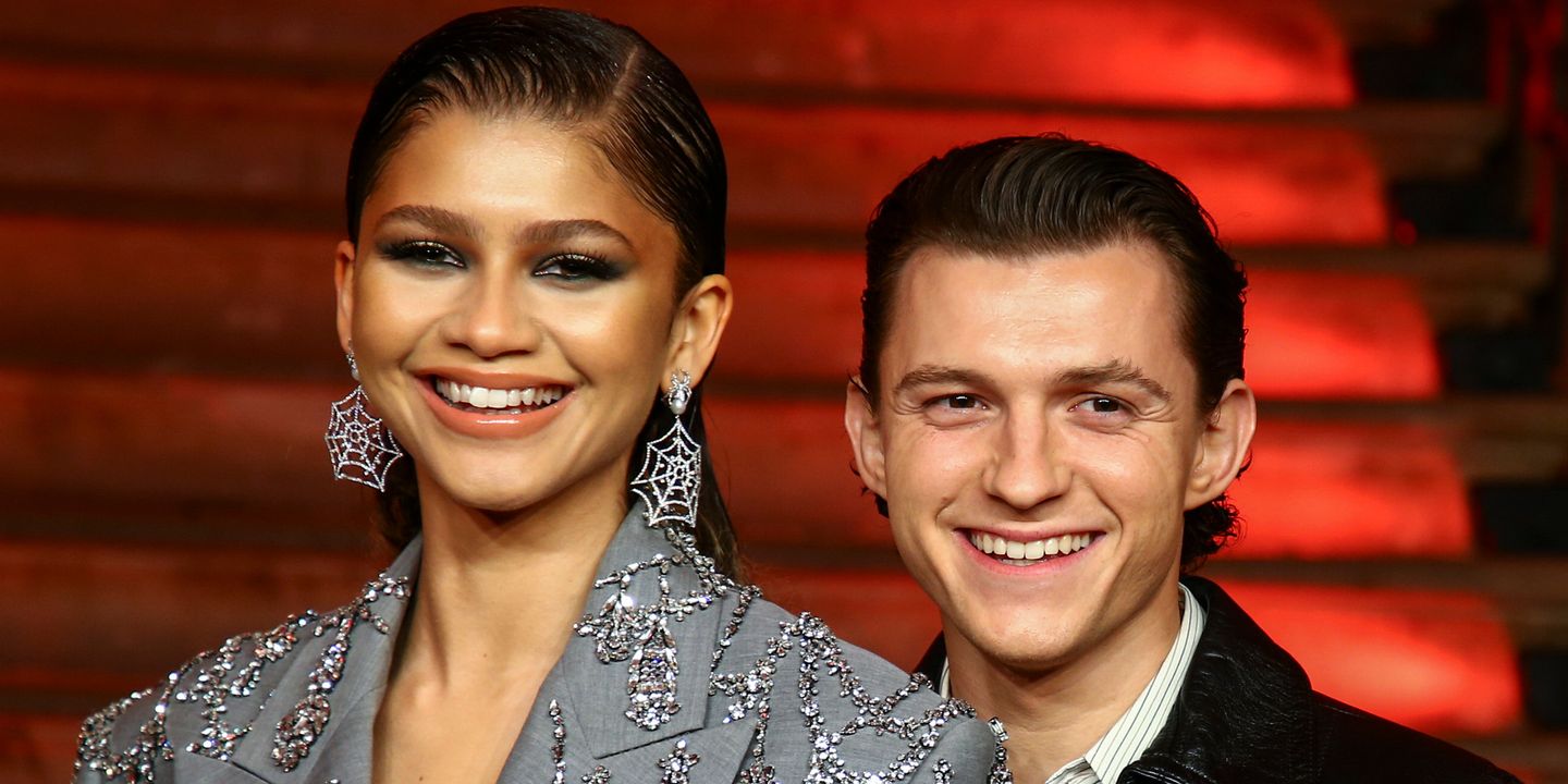 Zendaya, Tom Holland, britisk premiere "Spider-Man: No Way Home" desember 2021