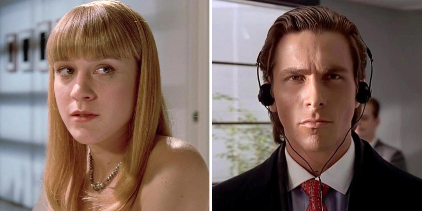Chloe Sevigny og Christian Bale i American Psycho