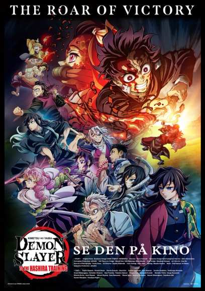Plakat for 'Demon Slayer: To the Hashira Training'