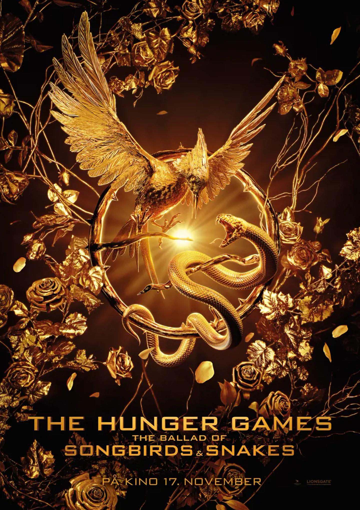 Plakat for 'The Hunger Games: The Ballad of Songbirds and Snakes'