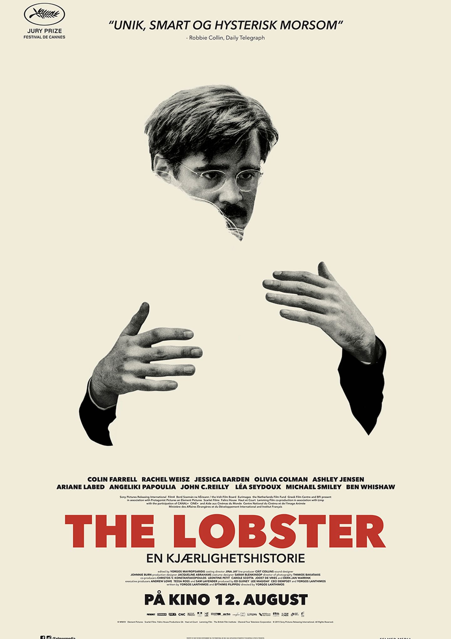 Plakat for 'The Lobster'
