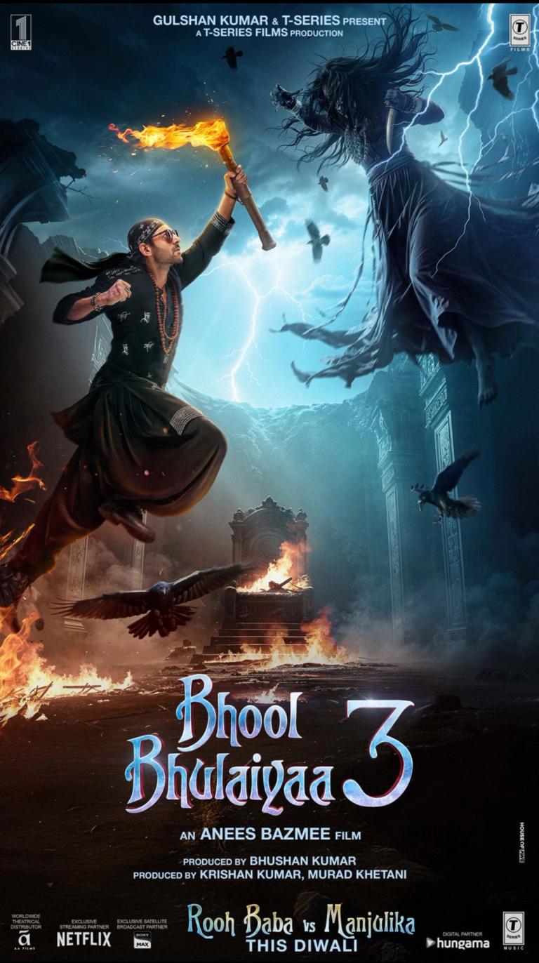 Plakat for 'BHOOL BHULAIYAA 3'