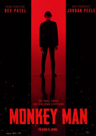 Plakat for 'Monkey Man'