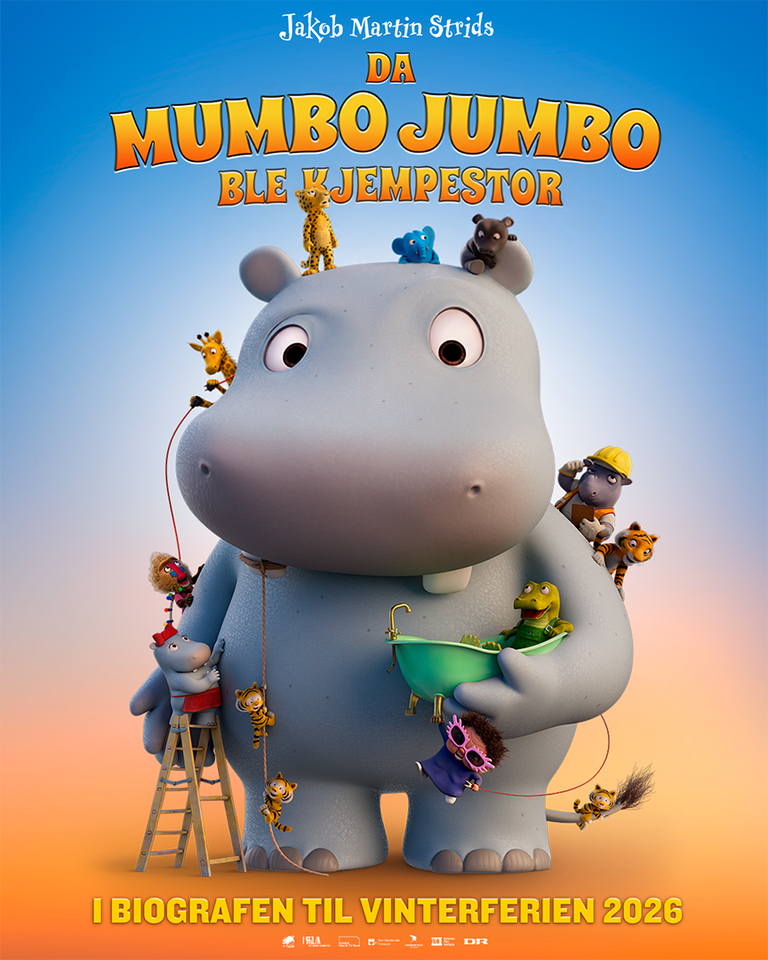 Plakat for 'Da Mumbo Jumbo ble kjempestor'