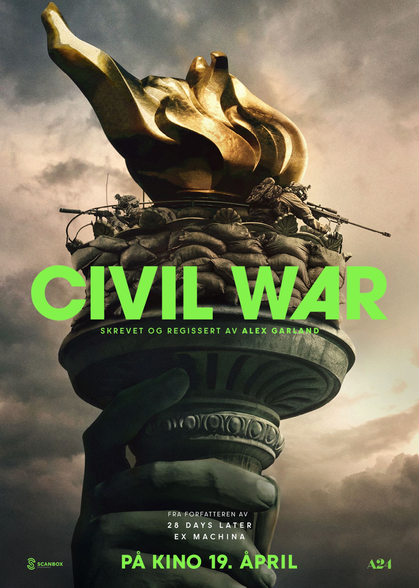 Plakat for 'Civil War'