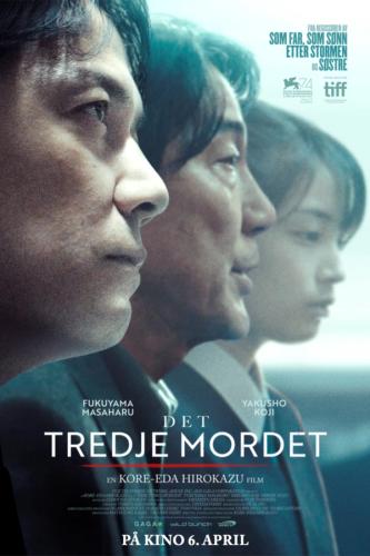Plakat for 'Det Tredje Mordet'