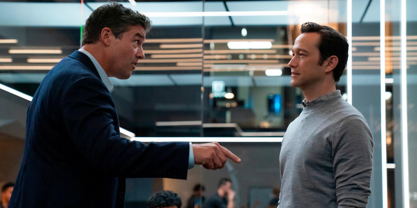 Kyle Chandler og Joseph Gordon-Levitt i Super Pumped: The Battle for Uber