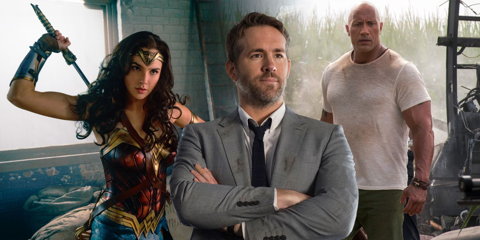 Gal Gadot, Ryan Reynolds og Dwayne "The Rock" Johnson skal spille i Red Notice