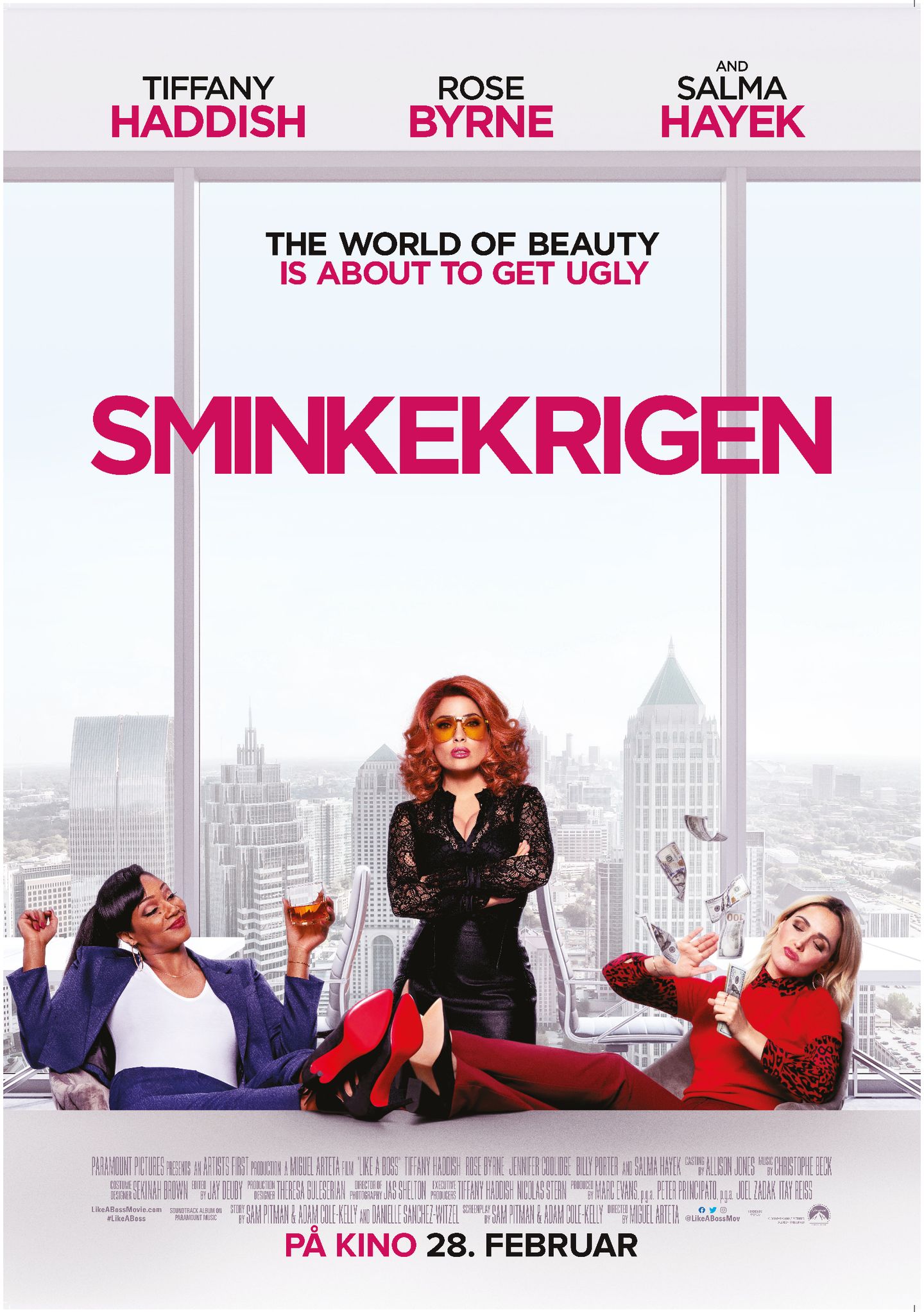 Plakat for 'Sminkekrigen'