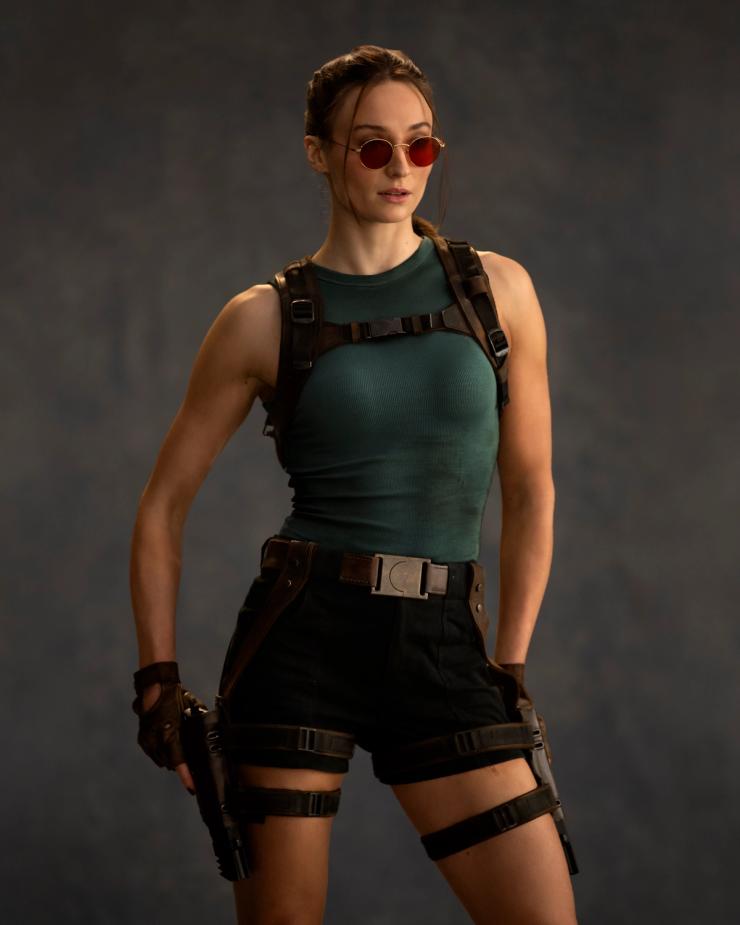 Sophie Turner i Tomb Raider