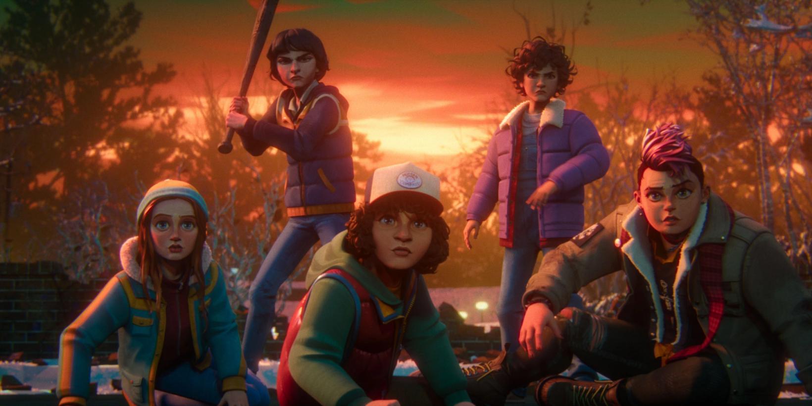 Stillbilde fra Stranger Things: Tales From '85