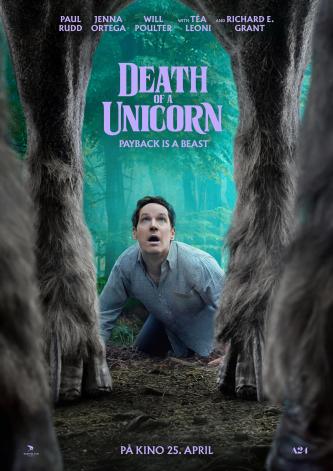 Plakat for 'Death of a Unicorn'