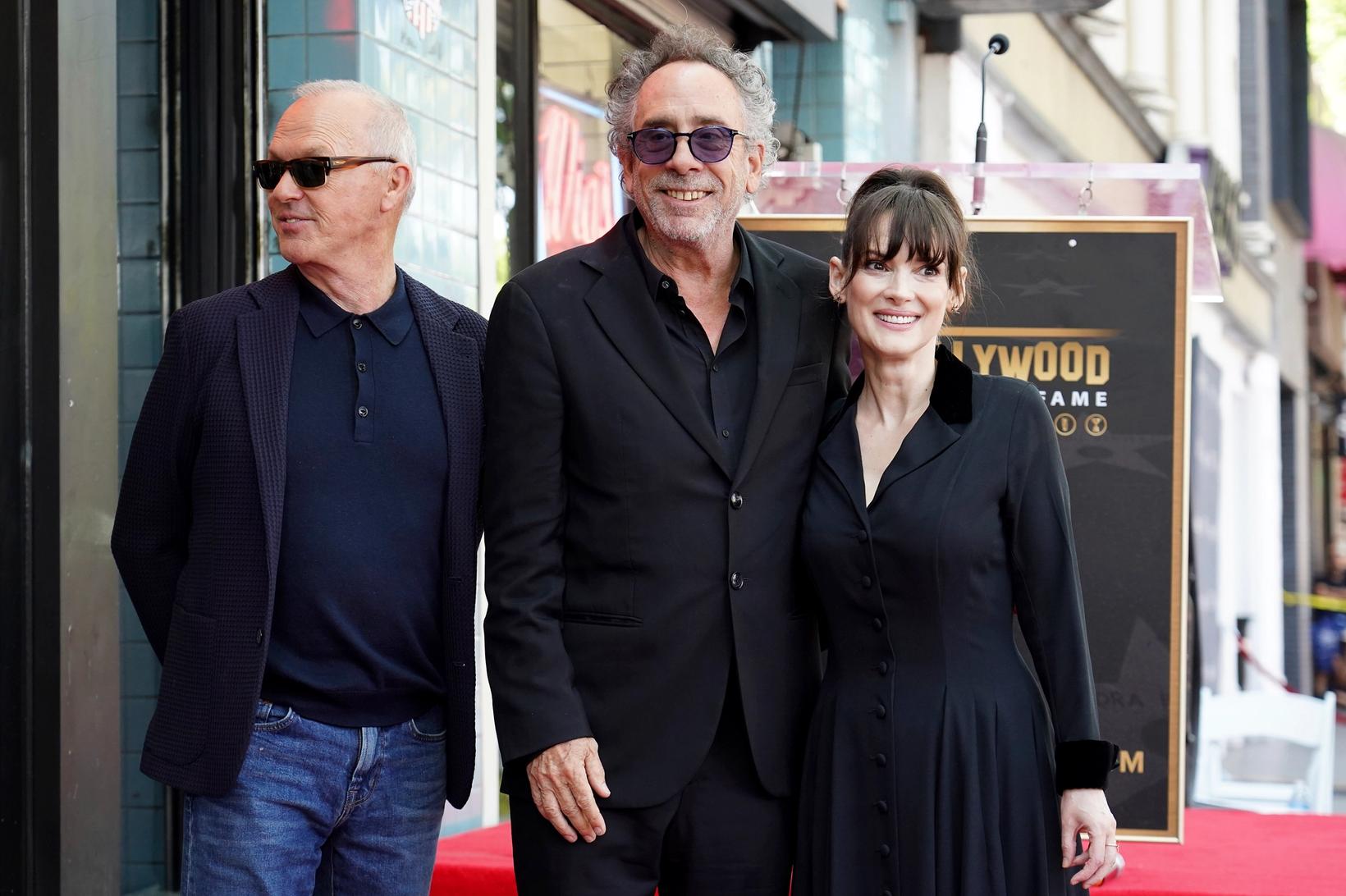 Michael Keaton, Tim Burton og Winona Ryder