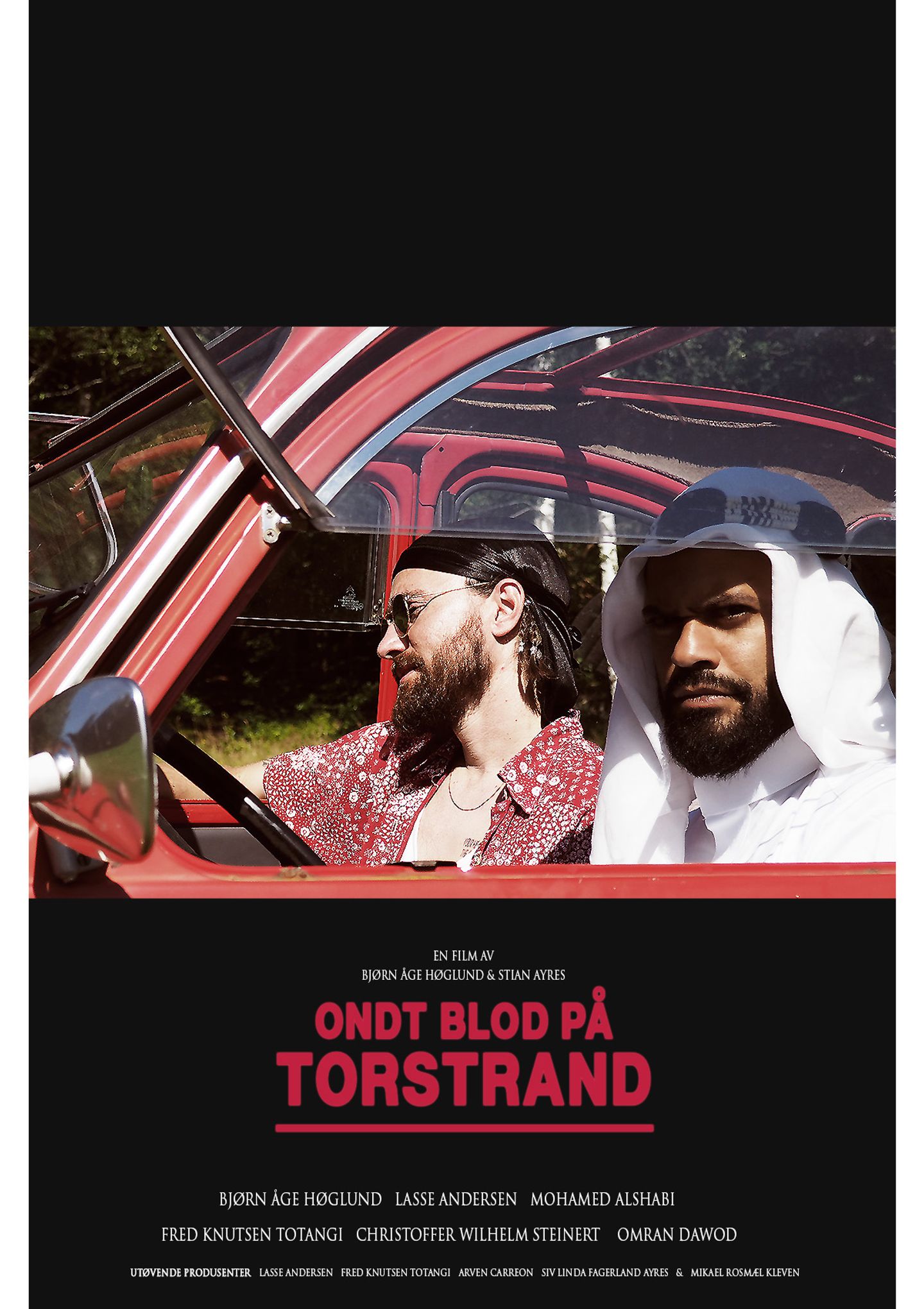 Plakat for 'Ondt blod på Torstrand'