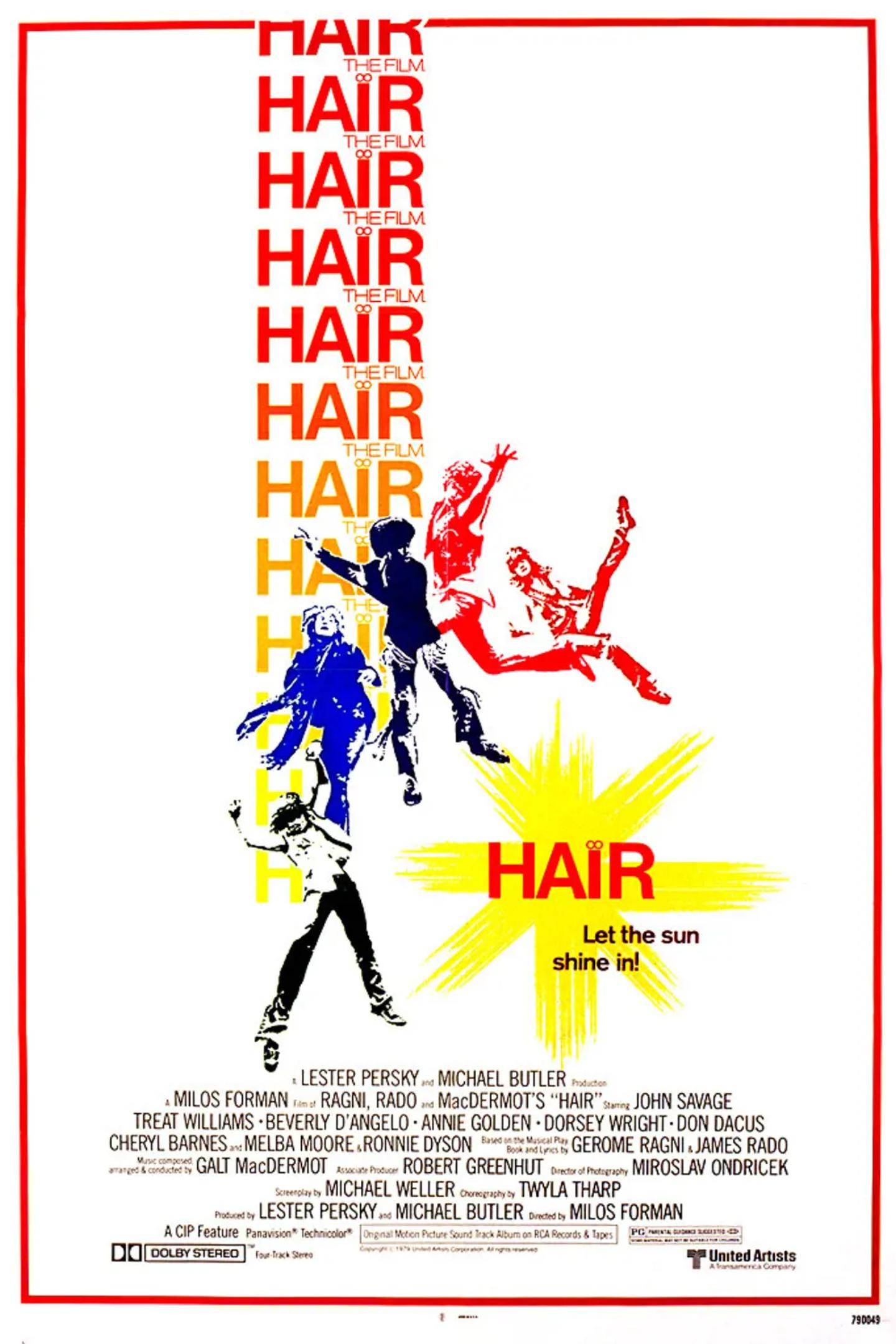 Plakat for 'Hair (1979)'