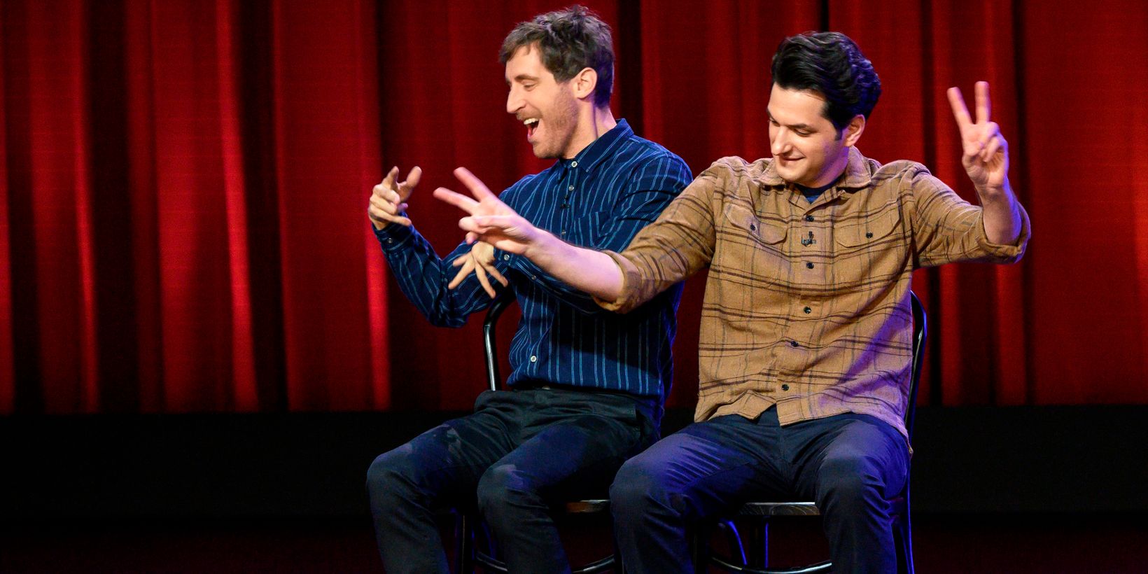 Thomas Middleditch og Ben Schwartz i Middleditch & Schwartz