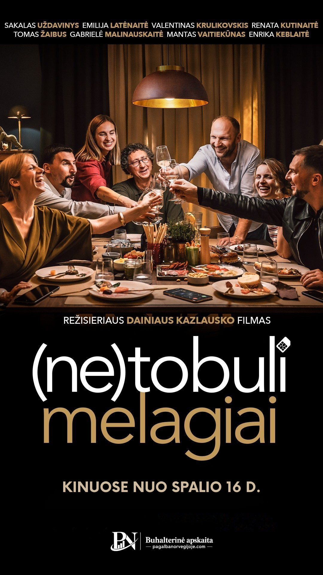 Plakat for '(NE)TOBULI MELAGIAI'