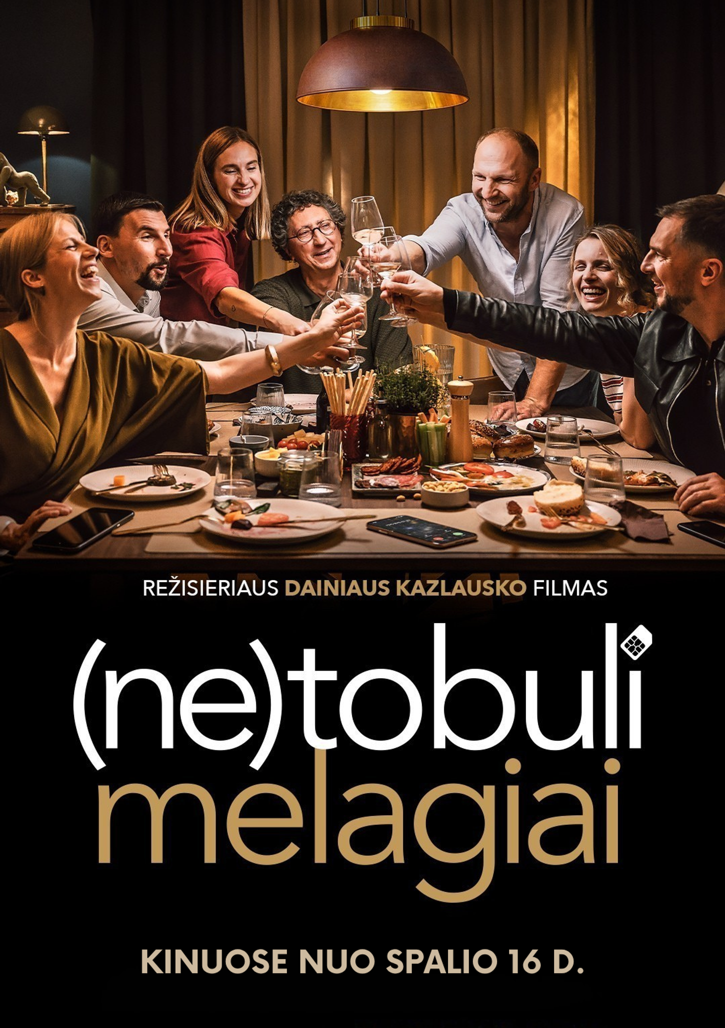 Plakat for '(NE)TOBULI MELAGIAI'
