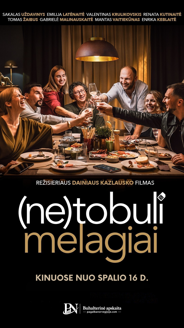 Plakat for '(NE)TOBULI MELAGIAI'
