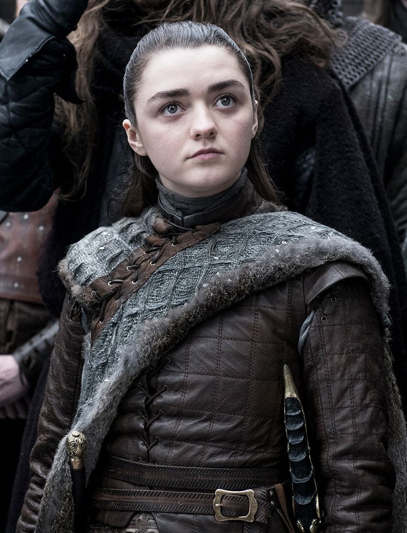 Maisie Williams i Game of Thrones sesong 8