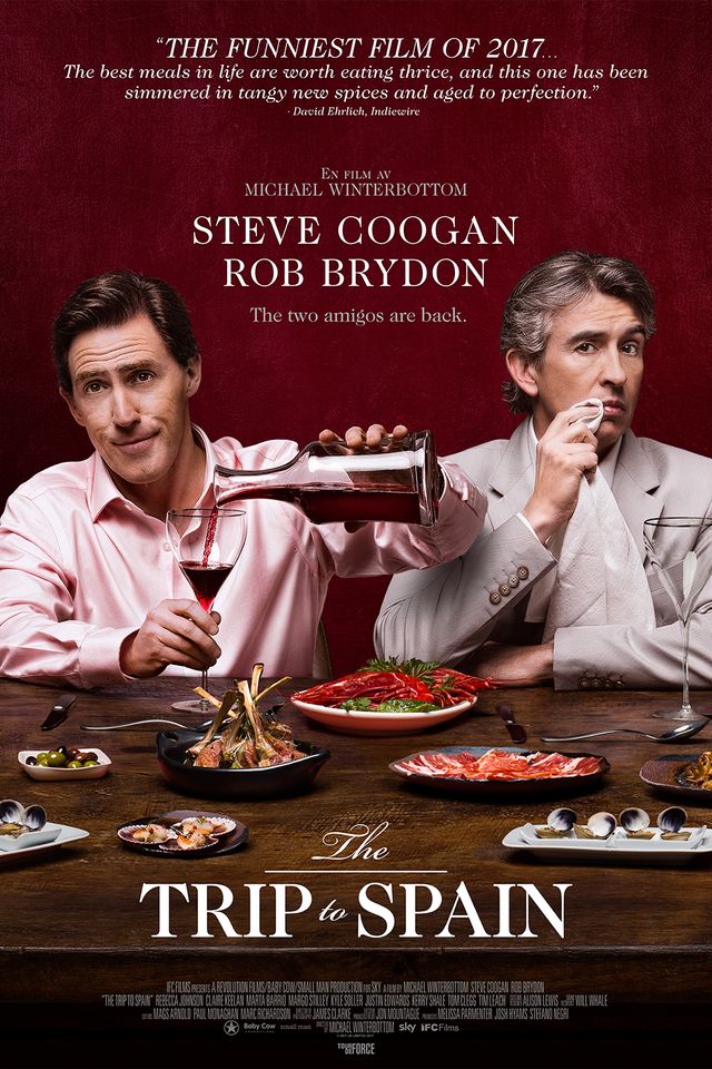 Rob Brydon og Steve Coogan i The Trip to Spain
