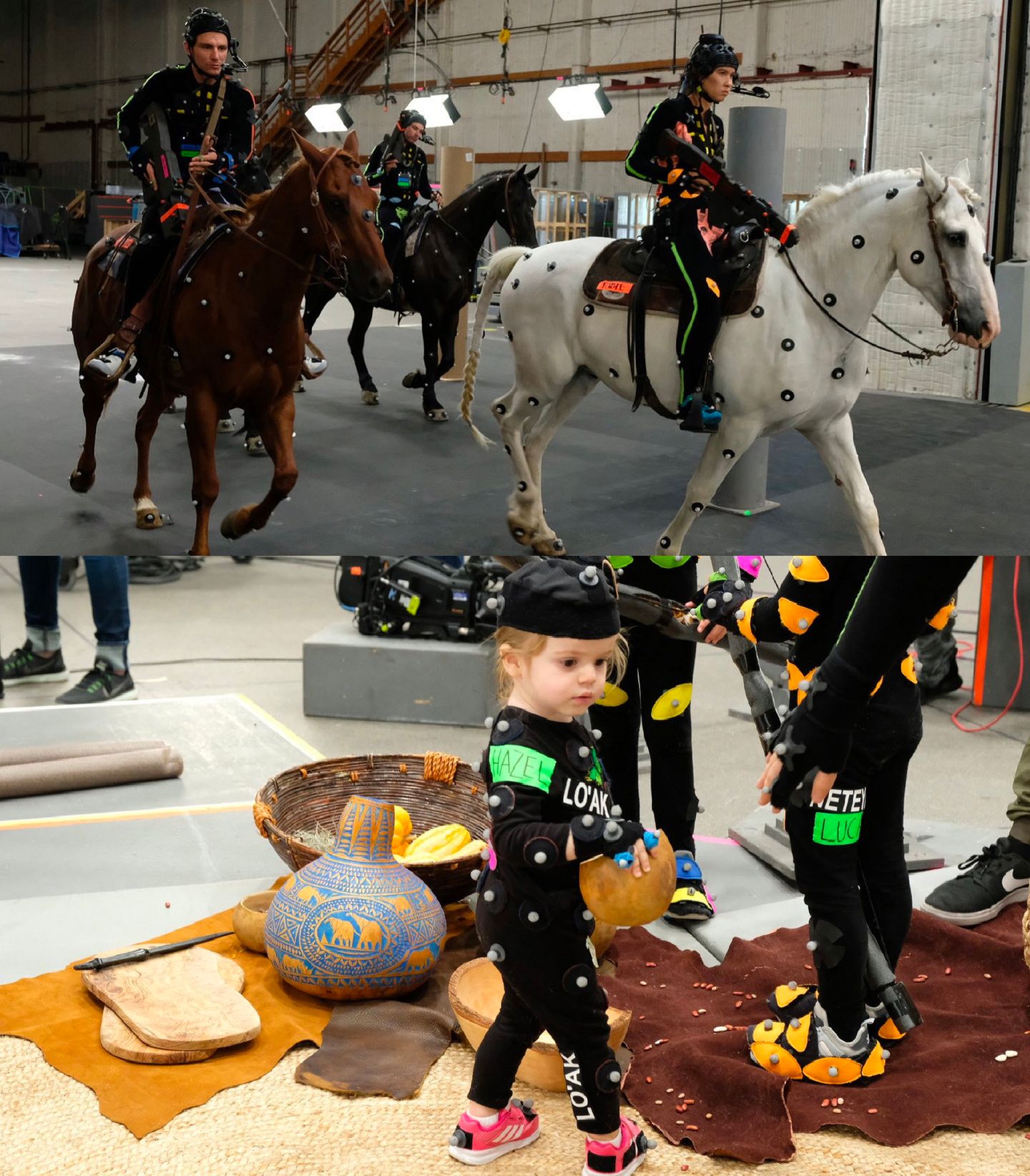 Performance capture med hest og barn til Avatar-filmene