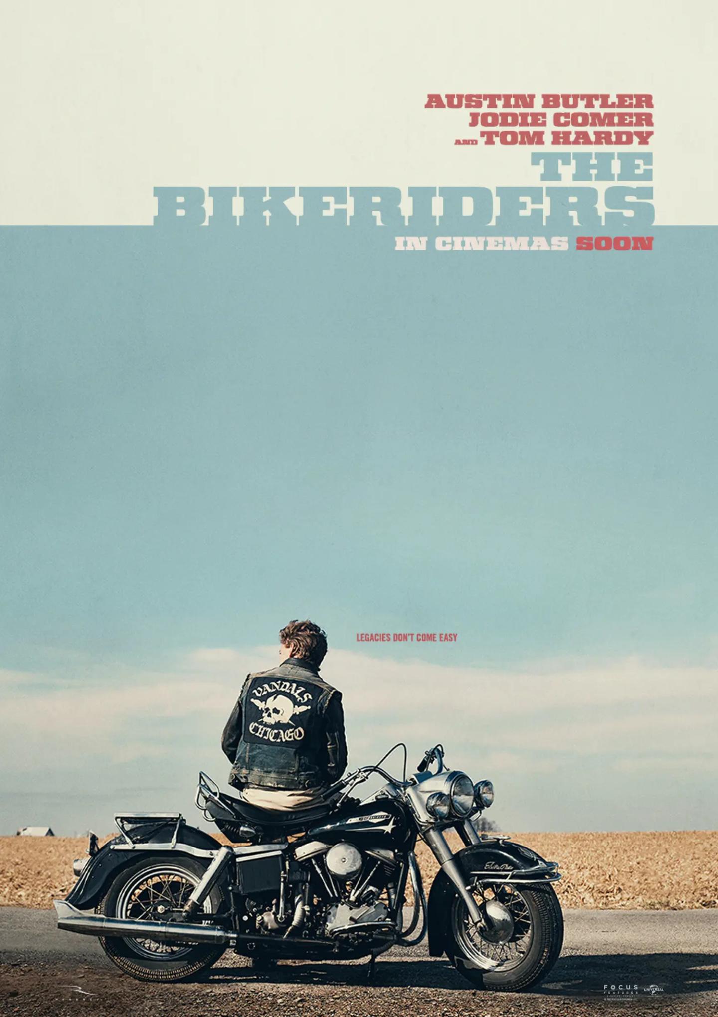 Plakat for 'The Bikeriders'
