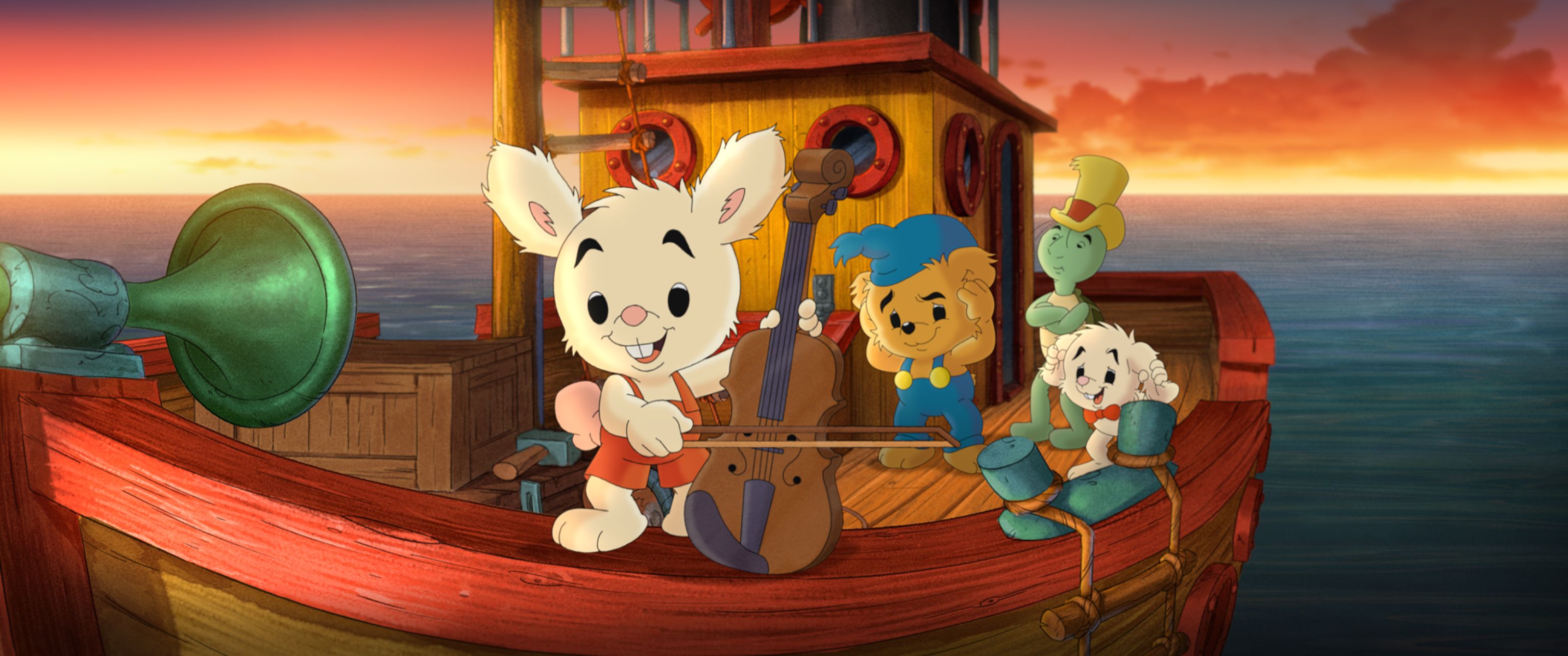 Bilde fra 'Bamse og havets hemmelighet'