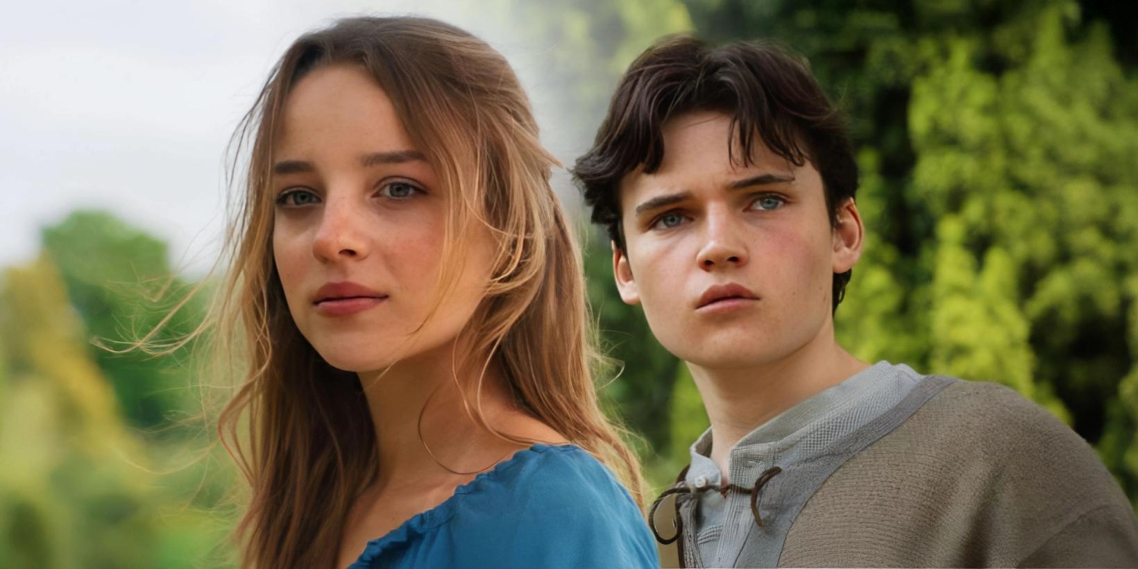 Bo Bragason og Benjamin Evan Ainsworth som Zelda og Link i pressebilde for The Legend of Zelda (2027)