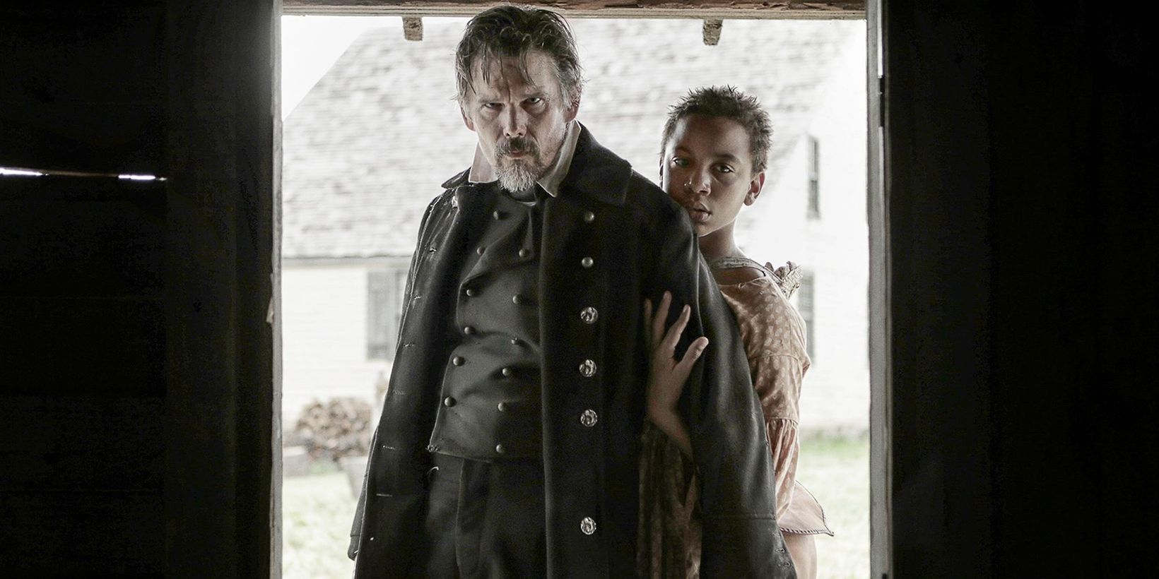 Ethan Hawke og Joshua Caleb Johnson i The Good Lord Bird