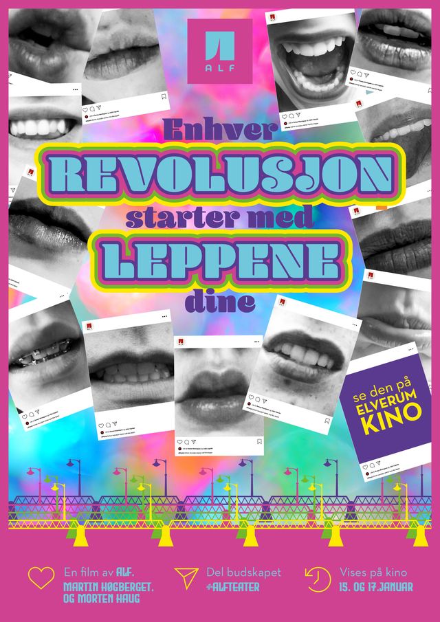 Enhver revolusjon starter med leppene dine