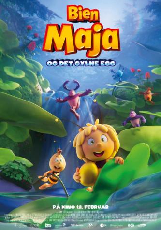 Plakat for 'Bien Maja og det gylne egget'