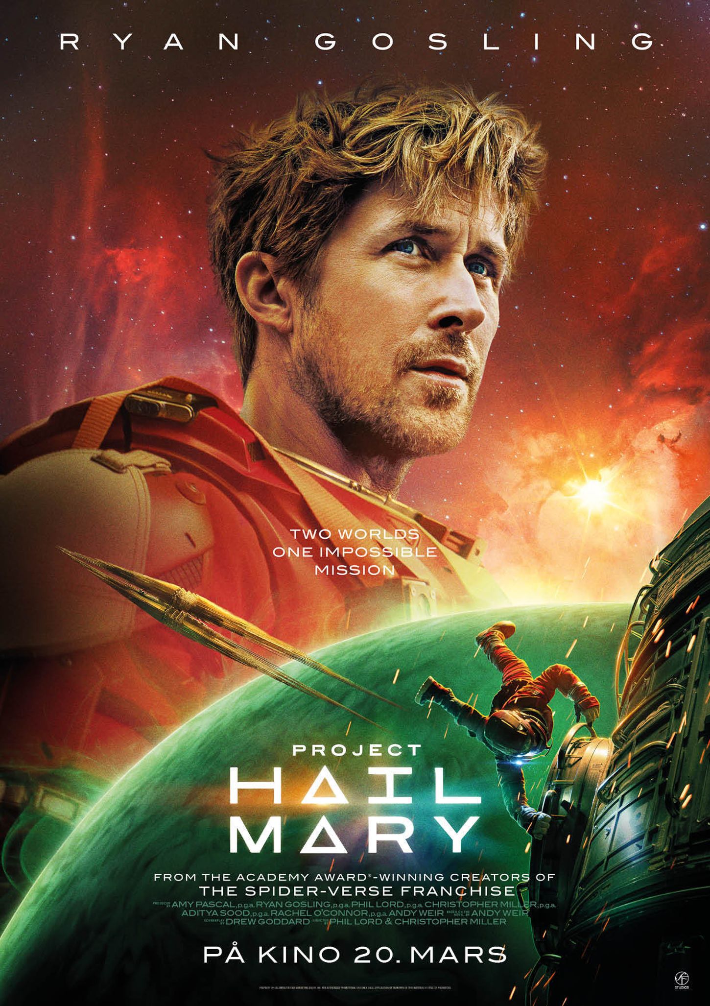 Plakat for 'Project Hail Mary'