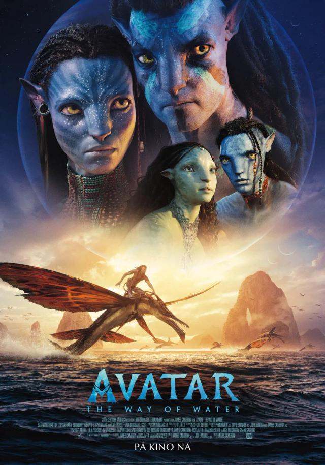 Plakat for 'Avatar: The Way of Water'