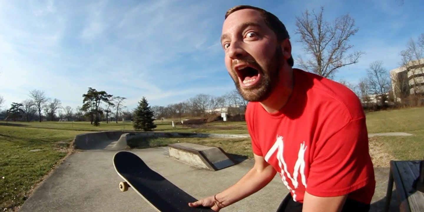 Skateboarder og Youtube-stjerne Andy Schrock