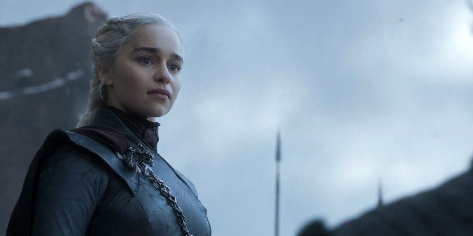Emilia Clarke i Game of Thrones sesong 8 episode 6, The Iron Throne