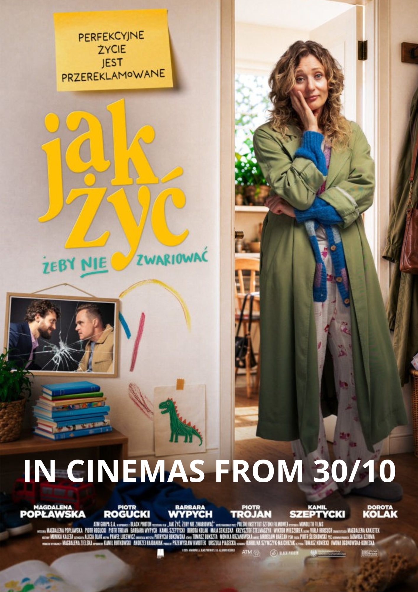 Plakat for 'JAK ZYC ZEBY NIE ZWARIOWAC'