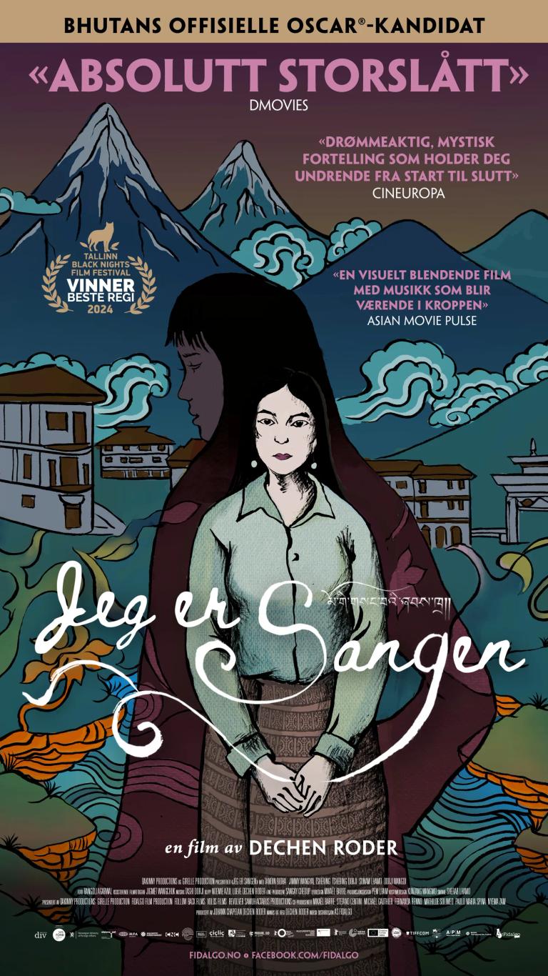 Plakat for 'Jeg er sangen'