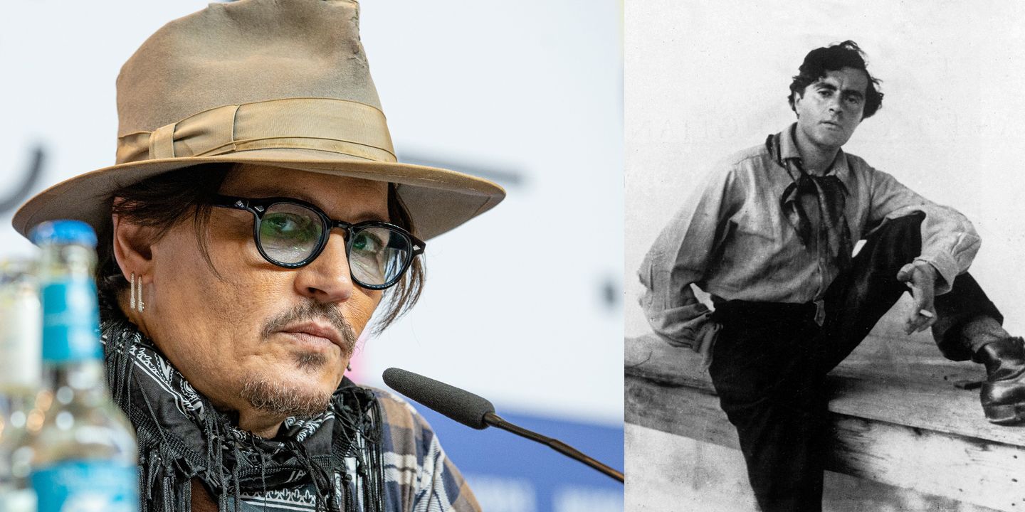 Johnny Depp og Amedeo Modigliani