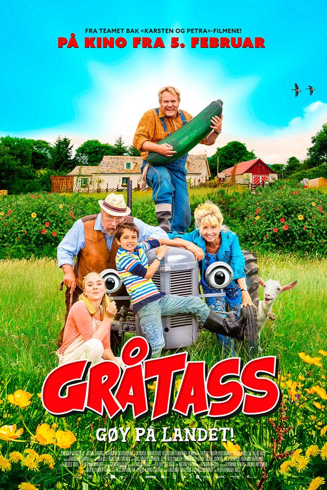 Gråtass - gøy på landet!