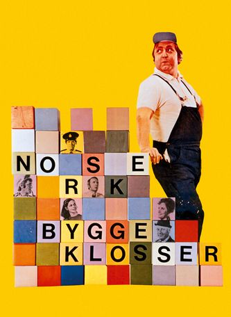 Plakat for 'Norske byggeklosser'