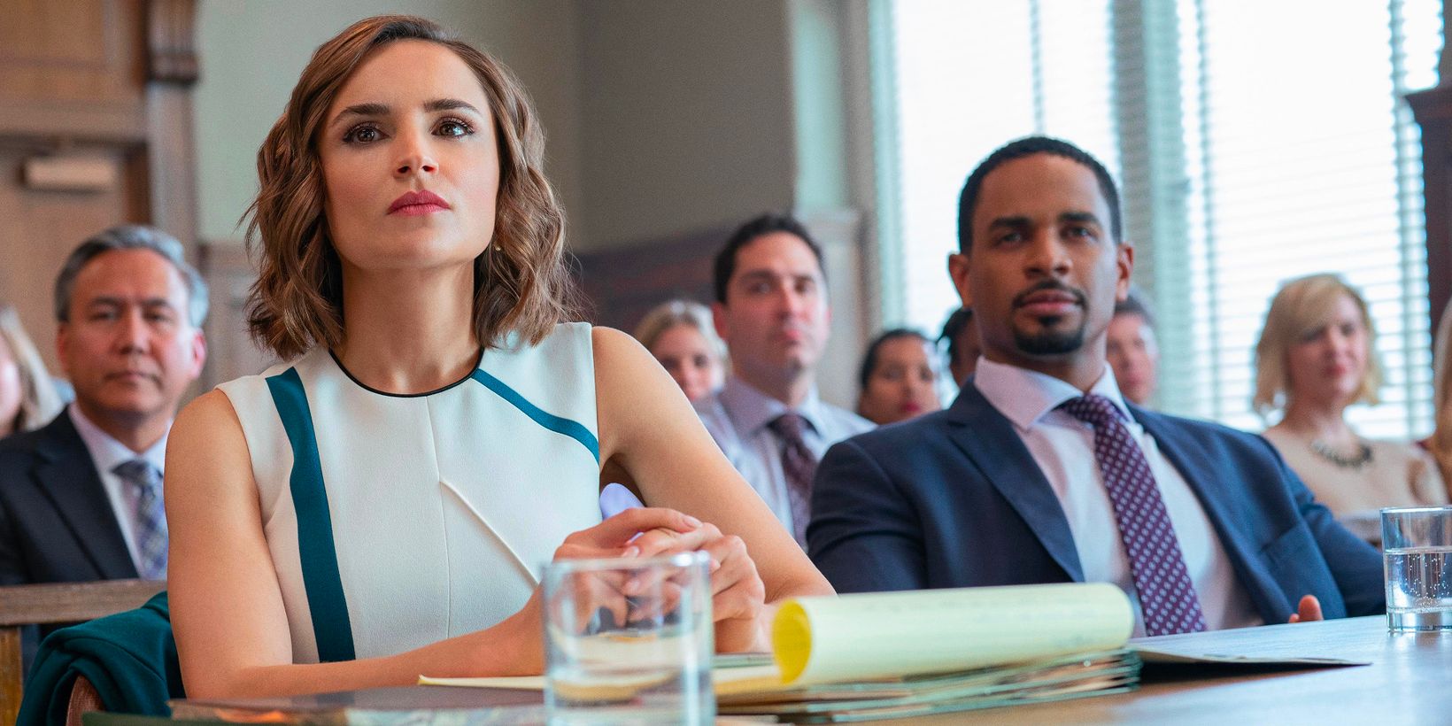 Rachael Leigh Cook og Damon Wayans Jr. i Love, Guaranteed