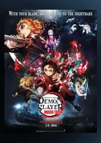 Plakat for 'Demon Slayer -Kimetsu no Yaiba- The Movie: Mugen Train (re)'