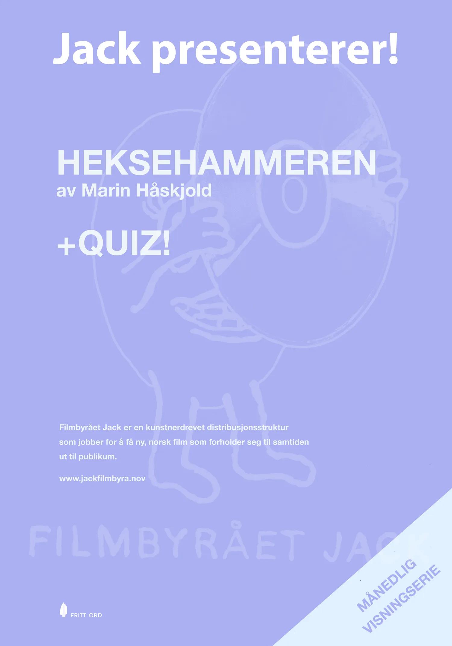 Bilde fra 'Jack presenterer: heksehammeren + quiz'